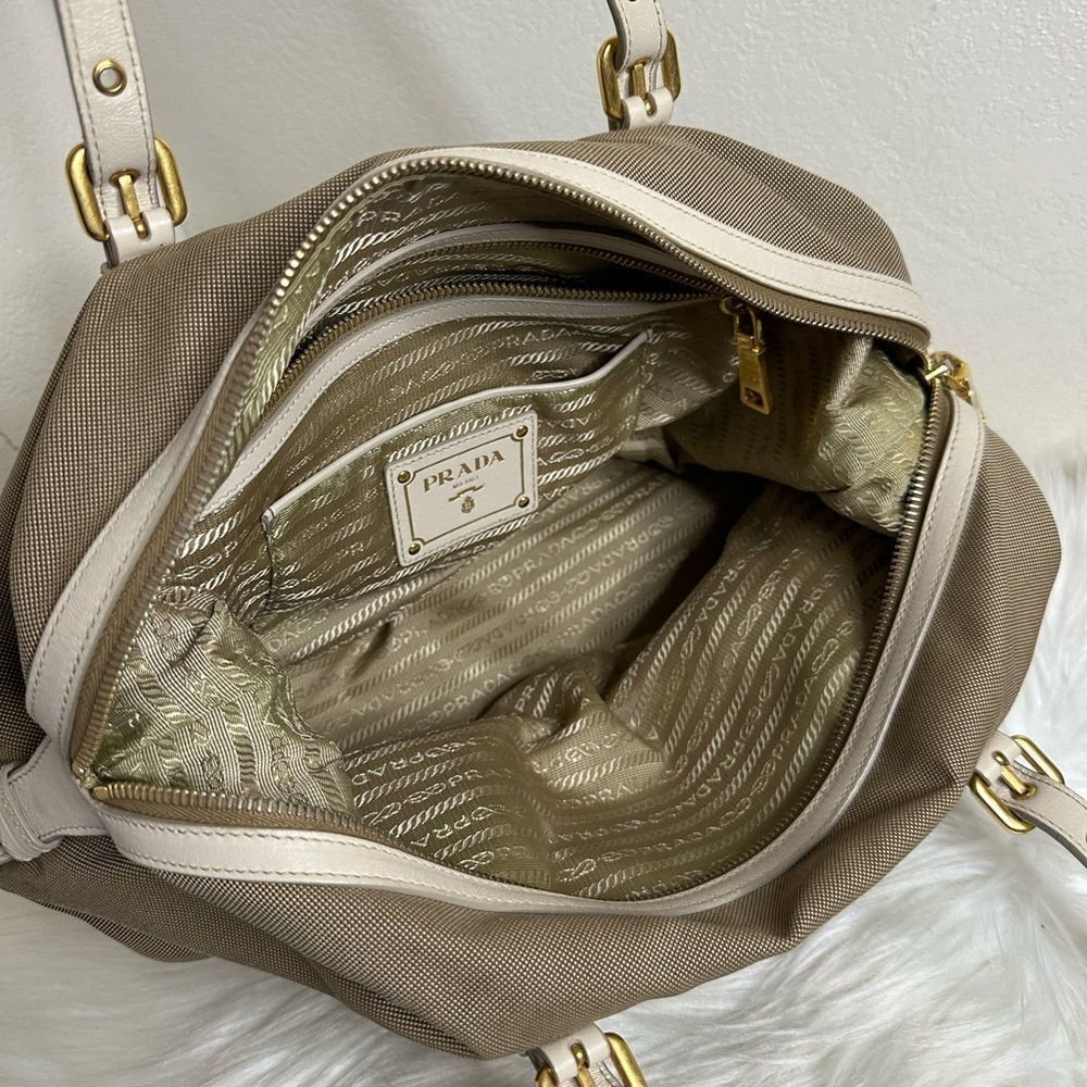 💯Authentic Prada Canapa Logo Handbag🍀 - Picture 17 of 17